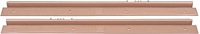 AUS163 Door Sill Plates, 1983-1992 Chevy Camaro/Pontiac Firebird, Pair, Light Saddle