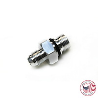 CBW-036-6 Cold Start 9th Injector Plug, Small Block Chevy TPI, -6AN, Billet Aluminum