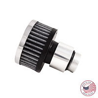 CBW-069 Oil Cap Breather, For Holley LS Valve Covers, Billet Aluminum
