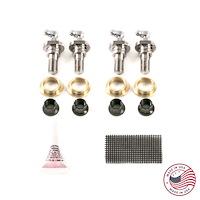 CBW-077-1 Greaseable Door Hinge Repair Kit, 1993-2002 Chevy Camaro/Pontiac Firebird, Billet Aluminum