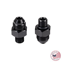 CBW-148-8B Transmission Cooler Adapter Fittings -8AN , GM TH400/TH350/4L60E/4L80E, Billet Aluminum
