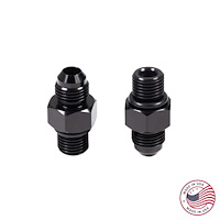 CBW-148B Transmission Cooler Adapter Fittings -6AN , GM TH400/TH350/4L60E/4L80E, Billet Aluminum