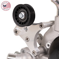 CBW-154 Manual Belt Tensioner for GM Truck Belt Spacing, GM Truck, Billet Aluminum