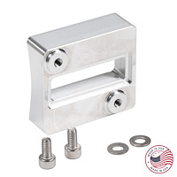 CBW-160 Mass Air Flow Sensor Bung for 4 in. Pipe, GM LS3/LS7 & LT Style MAF's, Billet Aluminum
