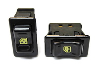 HT10098781 Power Window Switch, 1990-1992 Chevy Camaro, Yellow Font