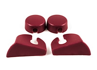 HT10193314K Rear Hatch Strut Cover Trim Kit, 1982-1992 Chevy Camaro/Pontiac Firebird, Red