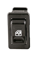 HT14066564 Power Window Switch, 1982-1989 Chevy Camaro, White Font