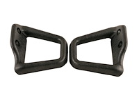 HT7201/7200 Seat Belt Shoulder Guides, 1993-2002 Chevy Camaro/Pontiac Firebird, Pair, Coupe, Ebony