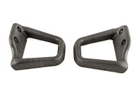 HT9273/9272 Seat Belt Shoulder Guides, 1993-2002 Chevy Camaro/Pontiac Firebird, Pair, Coupe, Graphite
