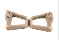 HT9319/9318 Seat Belt Shoulder Guides, 1993-2002 Chevy Camaro/Pontiac Firebird, Pair, Convertible, Neutral Tan