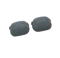 HT10143908/3909 Cupholder Plugs, 1991-1992 Pontiac Firebird, Pair, Gray