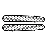 HT12529227/9228 Ram Air Hood Grille, 1996-1997 Pontiac Firebird/Trans AM, Pair