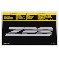 HM12455211-Z28 Z28 Air Lid Decal, 1998-2002 Chevy Camaro