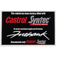 HMAIRBOXDECAL-FHWK Lower Air Box Decal, 1998-2002 Firehawk