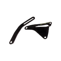 Alternator Bracket Set for 1964-1973 Ford Mustang 289, 302 [Black Steel]