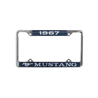 ACC-LPF-67 1967 Mustang Year Dated License Plate Frame