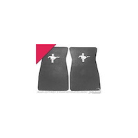ACC-FM-EMB-BR Embroidered Carpet Floor Mats [Bright Red]