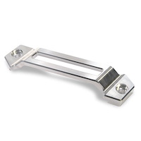 B-10718-BL 1967-70 Mustang Battery Hold Down, Billet (For 24F Series Batteries)