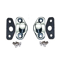 C2OZ-6222008-SS Polished Stainless Steel Door Latch Striker Assemblies