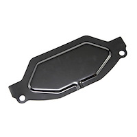 C6 Automatic Transmission Inspection Plate for 1966-1970 Ford Mustang [Black Steel]