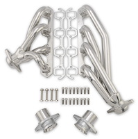 C6TZ-9430-CC-SH Shorty Headers 1966-1977 Ford Bronco [Silver Ceramic Coated]