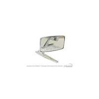 Non-Remote Square Door Mirror 1967-1973 Ford Mustang