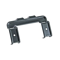 Upper Radiator Mounting Bracket for 1967-1968 Ford Mustang [Black Stamped Steel]