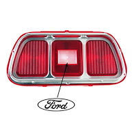 Tail Light Lens & Bezel Kit 1971-1973 Ford Mustang