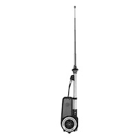 S-698 Chrome Power Antenna