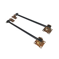 Under-Ride Traction Bar Set for 1967-1970 Ford Mustang [Steel]