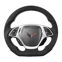 C7 STEERING WHL ALCANTRA