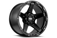 GD04-Series Wheel, Size: 20 x 9 in., Bolt Pattern: 6 x 135/139.70 mm, Offset: 15 mm [Matte Black]