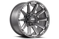 GD05-Series Wheel, Size: 20 x 9 in., Bolt Pattern: 5 x 150 mm, Offset: -12 mm [Gloss Graphite/Milled]