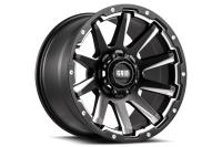 GD05-Series Wheel, Size: 20 x 9 in., Bolt Pattern: 6 x 114.30 mm, Offset: 30 mm [Matte Black/Milled]