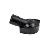 A0370-82300AB Billet Thermostat Housing for GM LS3, 78 mm Spacing [Black Anodized]