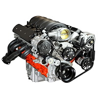 LSV01M Victory-Series Pulley Kit for GM LS, w/ Alternator/AC/Power Steering [Machined]