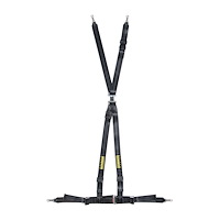 SR 16100 Rallye 4 ASM Harness, 4-Point [Black]