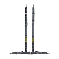 SR 93151-0 Rallye Cross Wrapped In Shoulders Harness, 4-Point [Black]