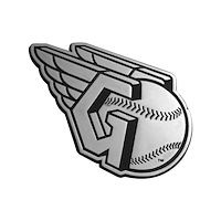 26570 3D Metal Emblem, Cleveland Guardians [Chrome]