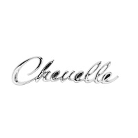 4502 Rear Panel Emblem 1968 Chevy Chevelle
