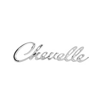 4598 Front Header Panel Emblem 1968-69 Chevy Chevelle