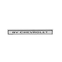4599 Front Header Panel Emblem 1969 Chevy Chevelle