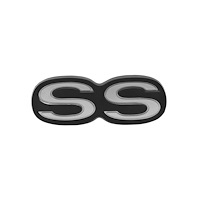 4755 Rear Bumper Emblem 1971-72 Chevy Chevelle SS
