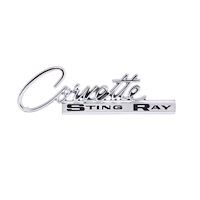 5213 Glove Box Door Emblem 1964-65 Chevy Corvette Stingray