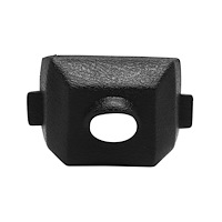 5226 Rear View Mirror Bracket Cover for 1968-1976 Chevy Corvette [Black]
