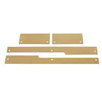 5264 Door Sill Plate Spacers 1961-62 Chevy Corvette