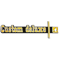 9686 1973-1974 Chevy Full Size Truck Custom Deluxe Dash Emblem
