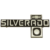 9692 1981-1987 Chevy Full Size Truck Silverado Dash Emblem