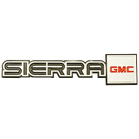 9707 1981-1987 GMC Full Size Truck Sierra Dash Emblem