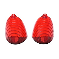 Tail Light Lens Set 1955 Full Size Chevy